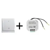 ChiliTec Funk Starter-Set No.3 "Pilota Casa" Wandschalter + UP Empfänger 1 St. Schwarz