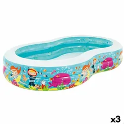 Aufblasbarer Pool Intex Paradise Blau EINHEITSGRÖSSE