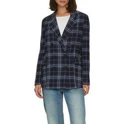 s.Oliver Jackenblazer, mit Karo Muster, Gr. 44, blue check, , 34641354-44