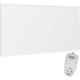 Viesta Infrarot Wandheizung mit Thermostat [inkl. TH10 thermostat] - Infrarotheizung Wandmontage Heizkörper – Carbon Crystal Infrarotheizung