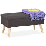 Relaxdays Relaxdays, Sitzbank, Sitzbank (77 cm,