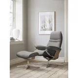 Stressless Stressless® Relaxsessel »Sunrise«, mit Cross Base, Größe S, M & L, Holzakzent Eiche grau