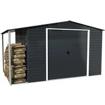 Duramax Gerätehaus 3,81 x 2,43 m Grau