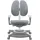 [en.casa] Kinderstuhl Partille 99 x 55 x 76 cm grau