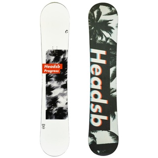 Head Snowboard PROGRESS white - Uni., white/black (150 cm)