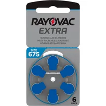 Rayovac Hörgerätebatterie 675 640 mAh 6 St.