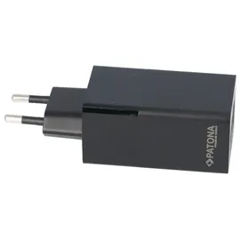 PATONA Premium GaN PD65W Adapter schwarz 2xUSB-C 1xUSB-A