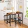 VASAGLE Barhocker LBC65X 65 cm Braun