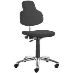 mayer Sitzmöbel Drehstuhl »myMAX« mit Mikrofaser-Bezug grau, 45 cm