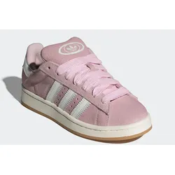 Sneaker ADIDAS ORIGINALS "CAMPUS 00S", Gr. 38, core weiß, clear pink, core weiß, Leder, sportlich, Schuhe