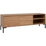 CaliCosy Finori TV-Board 150 x 49 x 40 cm Braun MDF/Spanplatte