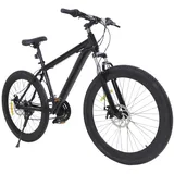 Fahrrad Mountainbike Premium Siebenteiliges Positionierschwungrad Fully FüR Jungen MäDchen Damen Herren Herrenrad Damenrad Downhill Bike Scheibenbremse Bergsteiger StäNder 26Zoll 21Gang