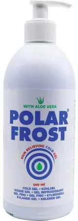 Polar Frost Schmerzlinderndes Kühlgel Mit Aloe Vera Pumpflakon 500ml