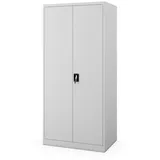 Jan Nowak Aktenschrank 195 x 90 x 60 cm Grau