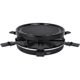 Silva Schneider PK-R066 Raclette, 6 Pfännchen, 800 W, Grillplatte