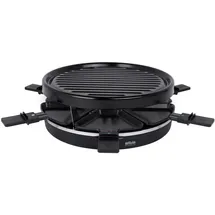 Silva Schneider PK-R066 Raclette, 6 Pfännchen, 800 W, Grillplatte