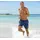 KangaROOS Badeshorts KangaROOS Blau L