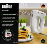 Braun Handmixer MultiMix1 weiß 450 Wat Handrührer HM1100WH