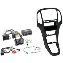 Astra Komplett Kit 1-DIN Perl Black