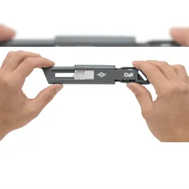 Wedo Cuttermesser CERA-Safeline® COMPACT grau 19 mm, 1 St.