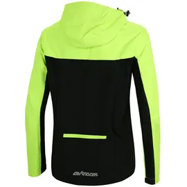 Airtracks Regenjacke Herren Schwarz/Neon L