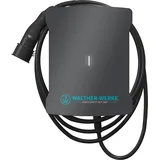 Walther Werke basicEVO Pro Wallbox 11kW inkl. RTU, 5m Ladekabel 98100133