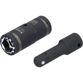 BRILLIANT TOOLS 1/2" 4in1 Kraft-Stecknuss-Satz 2-tlg.
