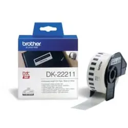BROTHER Endlosetikettenrolle Film DK22211 weiss L15.24B29mm