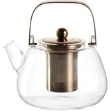 LEONARDO Teekanne mit Metallhenkel klar,