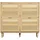 stilvora Schuhschrank 100 x 90 x 25 cm beige / beige