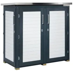 Weka Gartenschrank Garten [Q] Teras-anthrazit