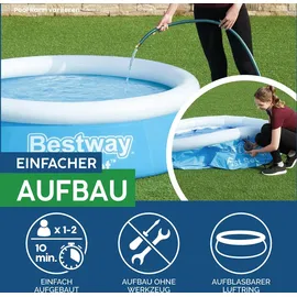 BESTWAY Fast Set Aufstellpool ⌀ 183 x 51 cm Blau