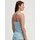 CALIDA Spaghettitop Essential Cotton Blau S