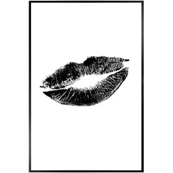 Bild HOT LIPS - weiß