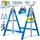 Masko Arbeitsbock Leder 800-1300 mm blau