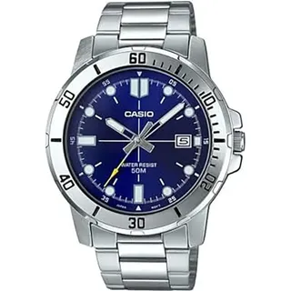 Casio Analoguhren für Männer Abdmelqart silber One size