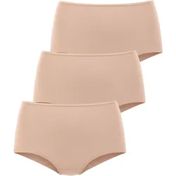 Panty LASCANA "aus hochwertiger Modal-Qualität", Damen, Gr. 36/38, beige, Obermaterial: 94% Modal (TENCEL), 6% Elasthan, unifarben, körpernah, Unterhosen