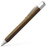 Faber-Castell 147508 - Drehkugelschreiber Ondoro Räuchereiche, Stärke: M, Schaftfarbe: braun