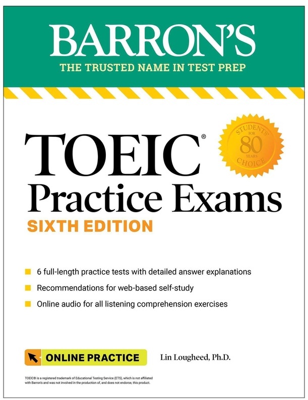Toeic Practice Exams: 6 Practice Tests + Online Audio - Lin Lougheed, Kartoniert (TB)