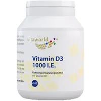 VITA-WORLD Vitamin D3 1000 I.E. Tabletten 200 St.