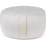 MindBaas - Meditationskissen - Wildleder - Hellgrau - Yogakissen - Zafukissen grau No Size