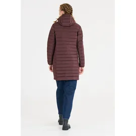 Whistler Wintermantel "Edge", Damen, Gr. 38, rot (dunkelrot), 100% Polyester, unifarben, normal, ohne Ausschnitt, Mäntel Wintermantel, mit wärmeisolierender Comfortemp-Wattierung