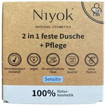 Niyok 2in1 feste Dusche+Pflege Sensitiv 80 g