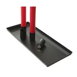 MARELIDA Stabkerzenhalter magnetisch Kerzenständer 29x12cm Kerzentablett Advent