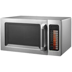 Edelstahl-mikrowelle 25 l. digital glatte fläche 1 magnetron 1 - 515x430x310 mm - 1500 W 230/1V - 17798660 Eurast