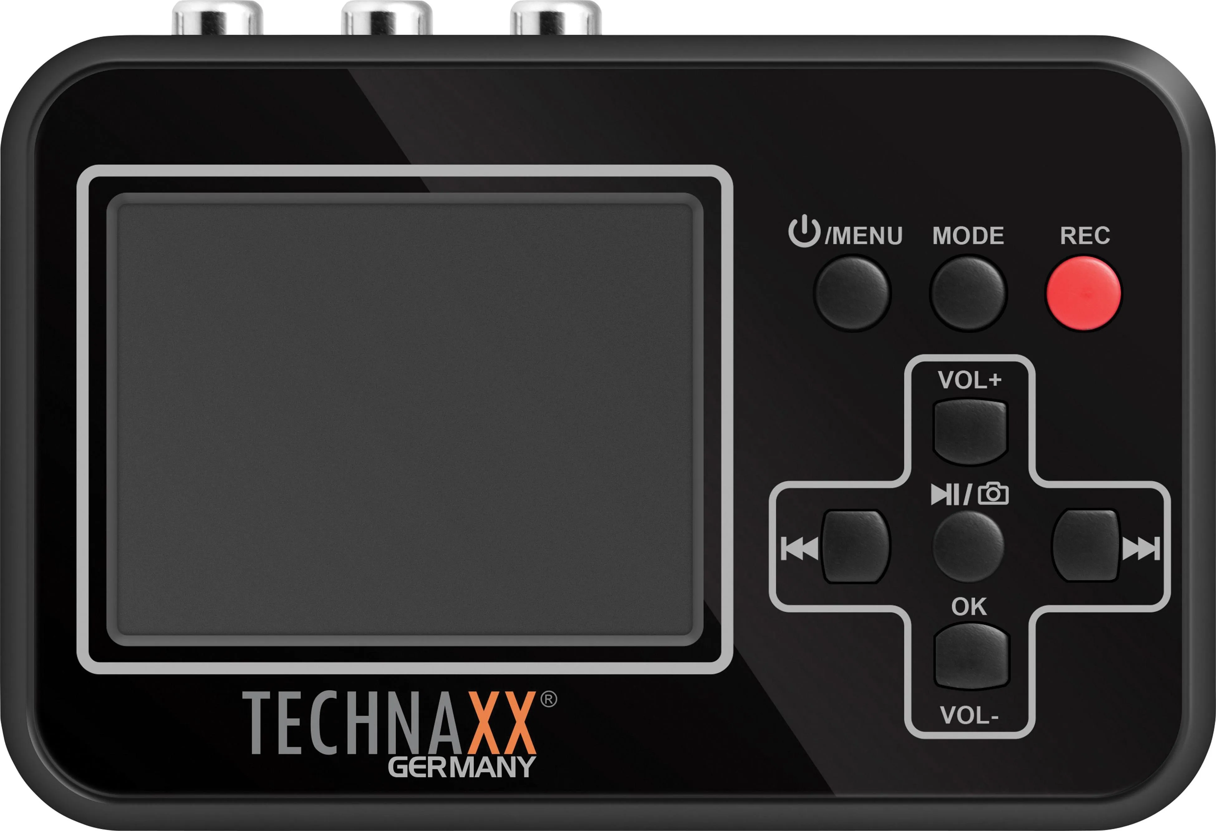 Technaxx RETRO VIDEO DIGITIZER (0.03 GB, Tragbarer DVD-Player), Bluray + DVD Player, Schwarz