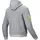 Alpinestars Chrome V2 Sport Motorrad Zip Hoodie grau-neongelb / 4XL