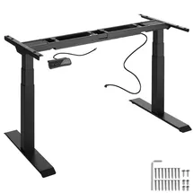 Tectake Tischgestell 110 - 190 x 68 x 58 - 123 cm