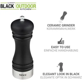 Wenko Sali Pfeffermühle Schwarz unbefüllt