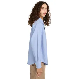 Element Button Down Regular Oxford Langarmhemd Blau S